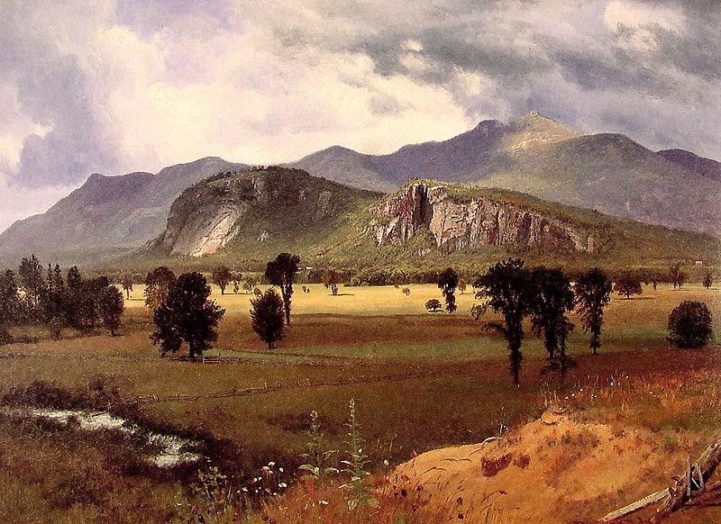 Albert Bierstadt Moat Mountain, Intervale, New Hampshire oil painting image